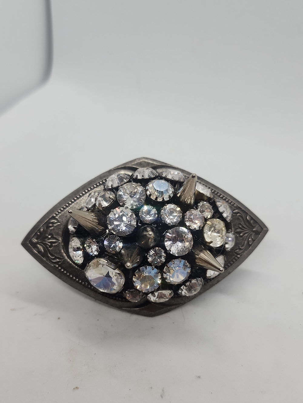 GASOLINE GLAMOUR Prince of thieves SPIKE cocktail ring